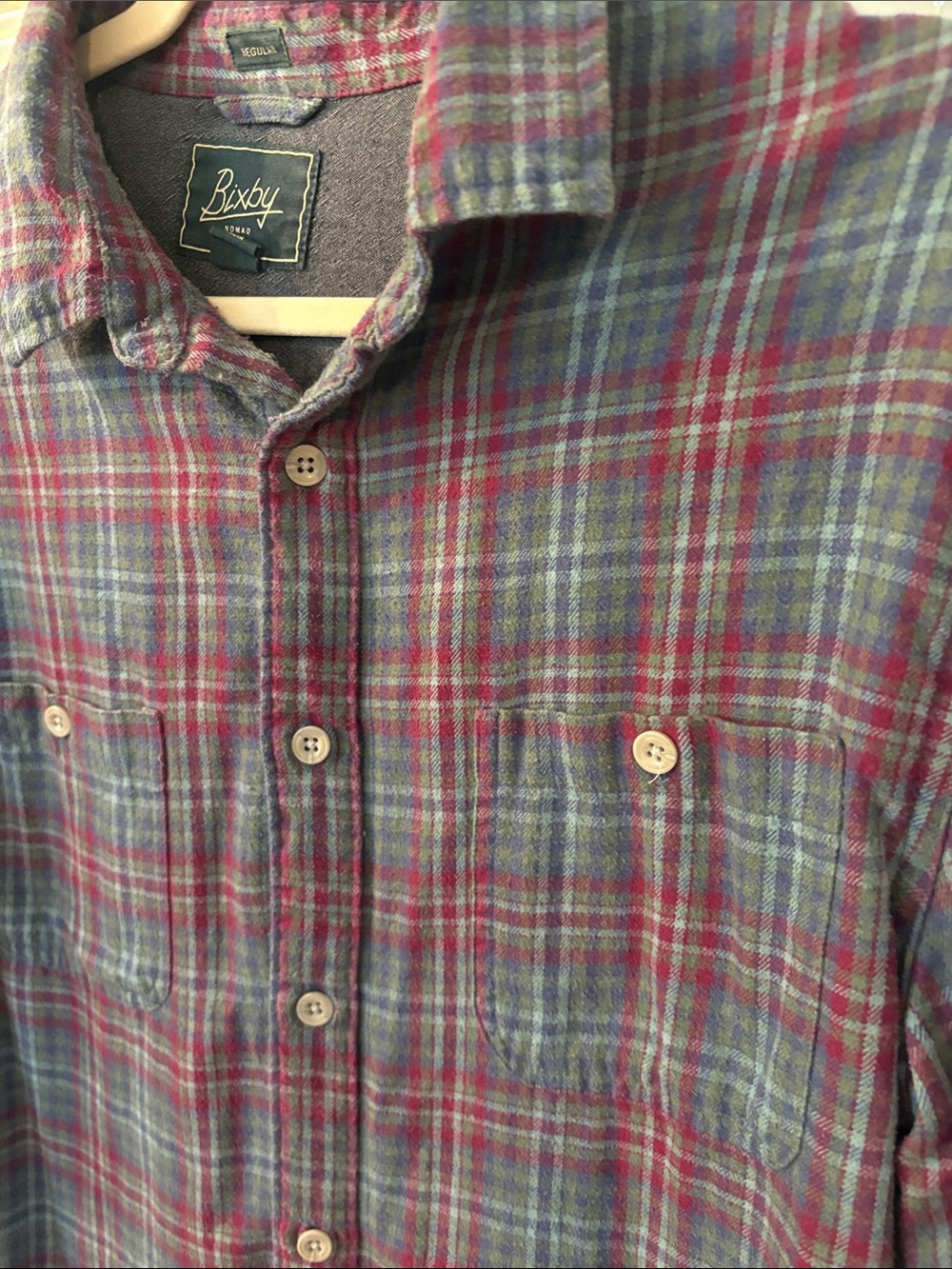 Bixby flannel button up